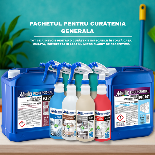 Pachetul pentru Curățenia Generală – Medix Professional