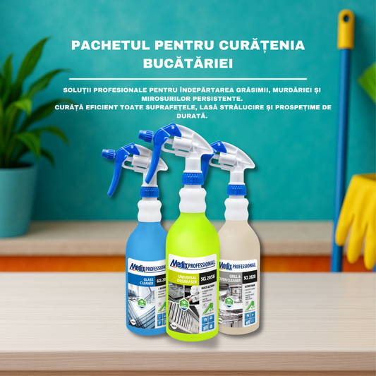Pachetul pentru Curățenia Bucătăriei – Medix Professional