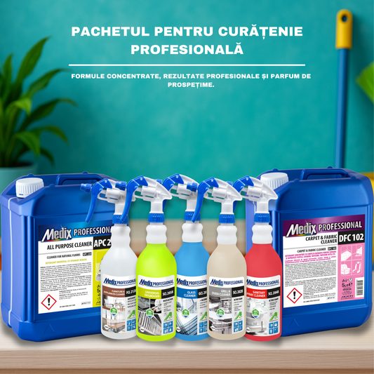 Pachetul pentru Curățenie Profesională – Medix Professional