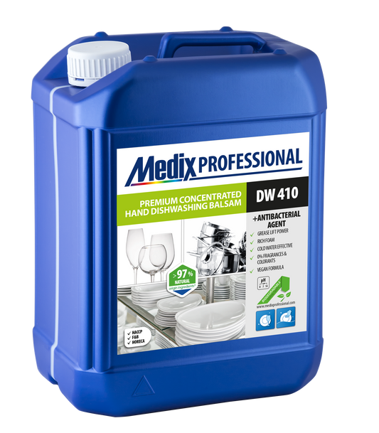 Medix Professional DW 410 – Balsam Concentrat Premium pentru Vase + Antibacterian (5L)
