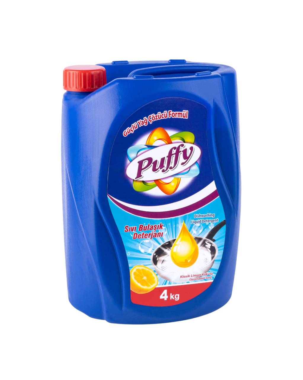 Puffy-Lemon-Detergent-Lichid-Vase-cu-Lămâie-4kg